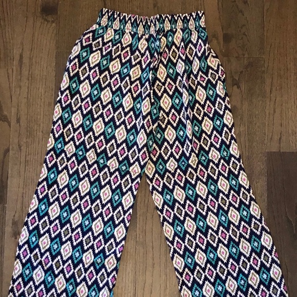 🔴 Wide Leg Palazzo Pants for Summer in Size M - Picture 8 of 10